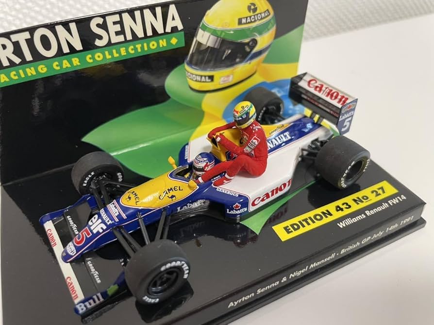 Amazon.co.jp: 1/43 ミニチャンプス ウィリアムズ FW14 マンセル